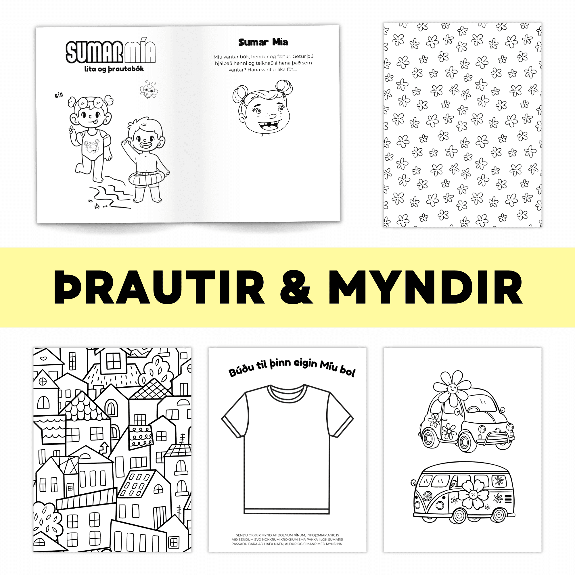 Sumar | Lita & þrautabók nr.3 - Image 5